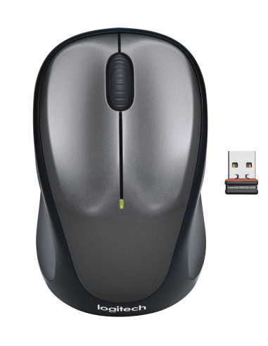MOUSE USB OPTICAL WRL M235/GREY 910-002201 LOGITECH