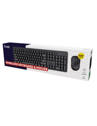 KEYBOARD +MOUSE ODYII WRL OPT./ENG 25018 TRUST