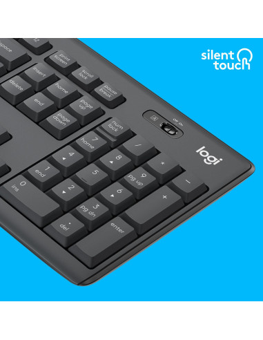 KEYBOARD +MOUSE COMBO MK295/ENG 920-009800 LOGITECH