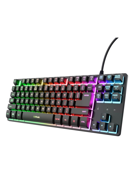KEYBOARD USB GXT833 THADO TKL/ENG BLACK 25886 TRUST