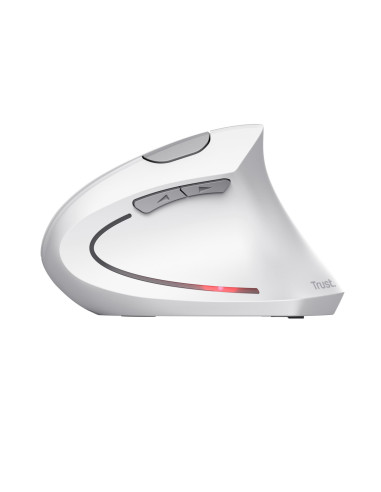 MOUSE USB OPTICAL WRL VERTO/ERGONOMIC WHITE 25132 TRUST