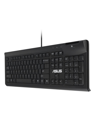 KEYBOARD KU100 BLACK/EST 90XB05E0-BKB050 ASUS