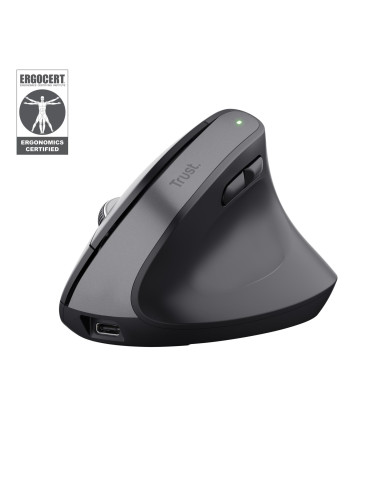 MOUSE USB OPTICAL WRL BAYO+/ERGONOMIC BLK 25146 TRUST