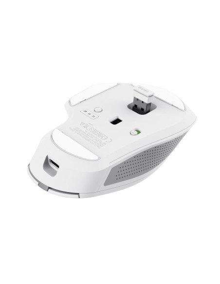 MOUSE USB OPTICAL WRL OZAA+/MULTI-CONNECT WHT 24935 TRUST