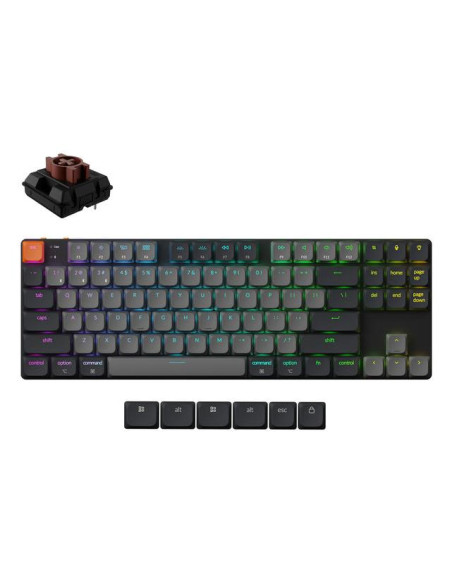 KEYBOARD WRL K1 RGB/BLACK K1X-B3 KEYCHRON