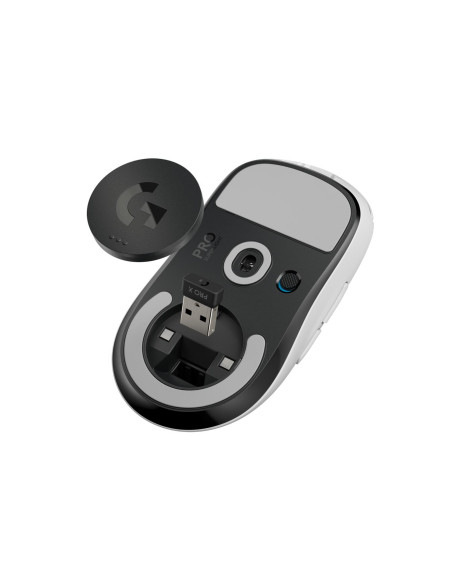 MOUSE USB OPTICAL WRL PRO X/WHITE 910-005943 LOGITECH