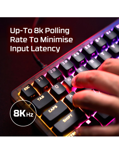 KEYBOARD ORIGINS 2 65 RGB/BLACK B4QS3AA ABA HYPERX