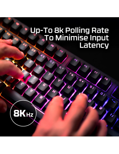 KEYBOARD ORIGINS 2 1800 RGB/BLACK B4QS4AA ABA HYPERX