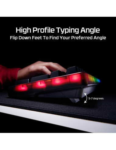 KEYBOARD ORIGINS 2 1800 RGB/BLACK B4QS4AA ABA HYPERX