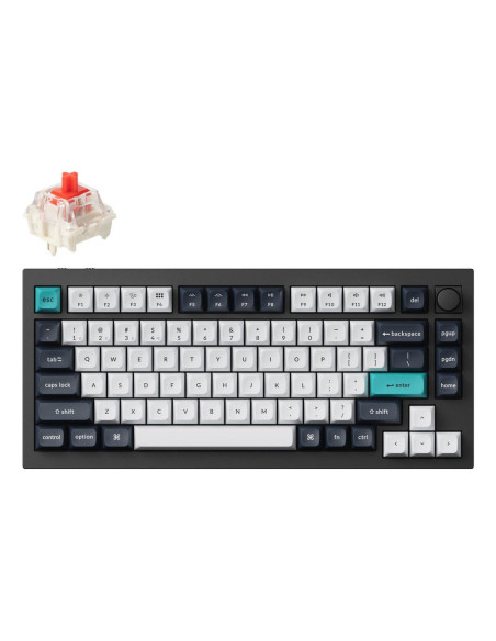 KEYBOARD WRL Q1 MAX RGB/CARBON BLACK Q1M-M1 KEYCHRON