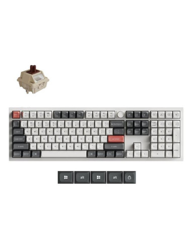 KEYBOARD WRL Q6 ULTRA/WHITE Q6U-P3 KEYCHRON