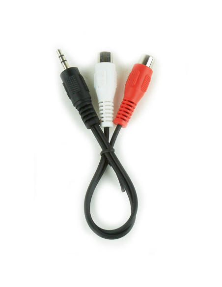 CABLE AUDIO 3.5MM TO 2RCA/SOCKET CCA-406 GEMBIRD