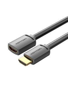 CABLE HDMI MALE/FEMALE 4K/1M BLACK AHCBF VENTION