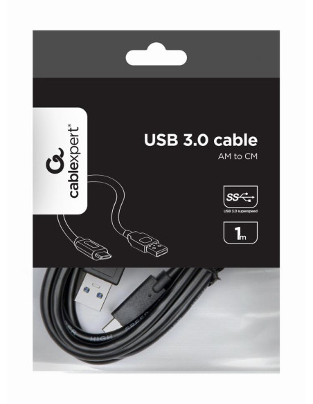 CABLE USB-C TO USB3 1M/CCP-USB3-AMCM-1M GEMBIRD