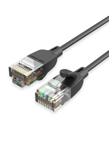 PATCH CABLE CAT.6A UTP/5M BLACK IBIBJ VENTION