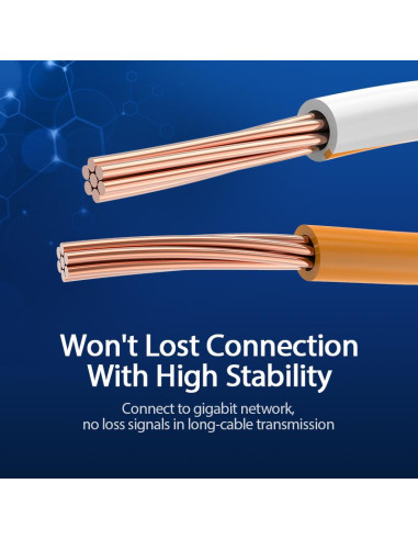 PATCH CABLE CAT.6 UTP/8M BLACK IBEBK VENTION