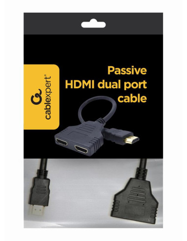 CABLE HDMI DUAL SPLITTER/PASSIVE DSP-2PH4-04 GEMBIRD