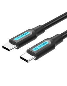 CABLE USB-C TO USB-C/1M BLACK COSBF VENTION