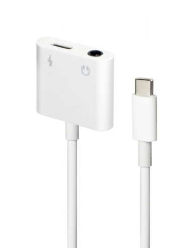 CABLE USB-C TO AUDIO 3.5MM/SOCKET A-CM-3.5FP-01 GEMBIRD