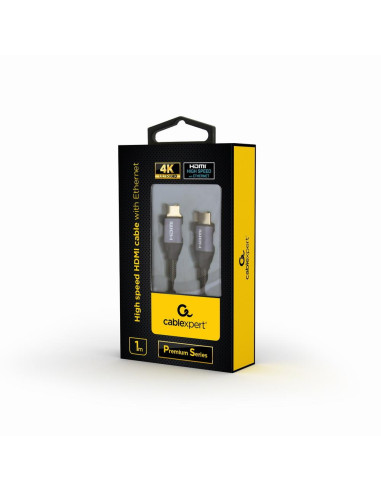 CABLE HDMI-HDMI 1M V2.0/PREMIUM CCBP-HDMI-1M GEMBIRD