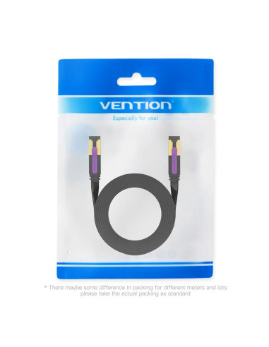 PATCH CABLE CAT.7/3M BLACK ICABI VENTION