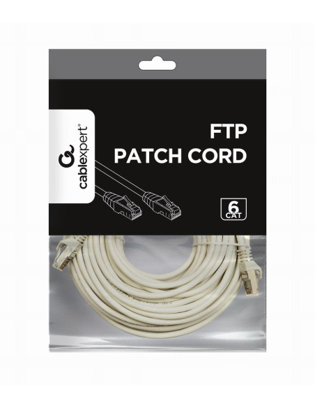 PATCH CABLE CAT6 FTP 20M/GREY PP6-20M GEMBIRD