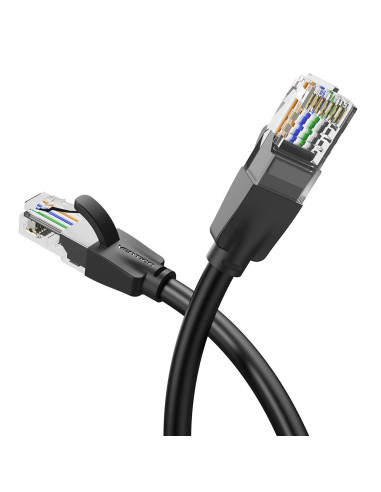 PATCH CABLE CAT.6 UTP/15M BLACK IBEBN VENTION
