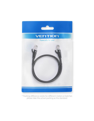PATCH CABLE CAT.6 UTP/20M BLACK IBEBQ VENTION