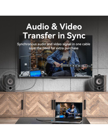 CABLE HDMI 8M/AACBK VENTION