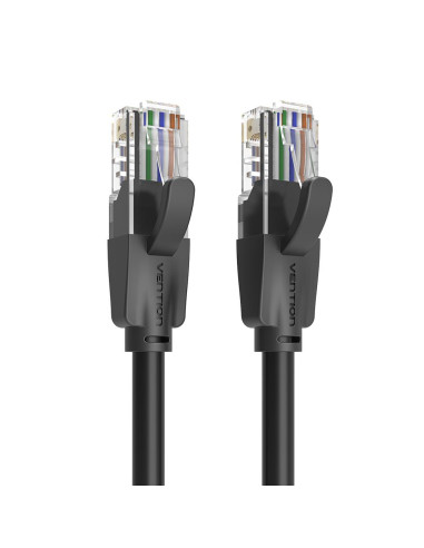 PATCH CABLE CAT.6 UTP/30M BLACK IBEBT VENTION