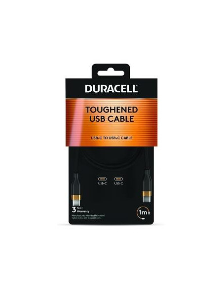 CABLE USB-C TO USB-C 1M/DRU5010A DURACELL