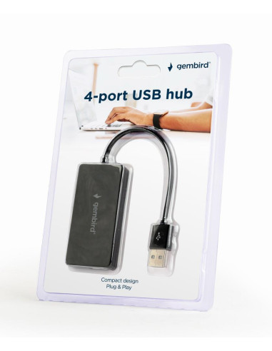 I/O HUB USB2 4PORT/UHB-U2P4-04 GEMBIRD