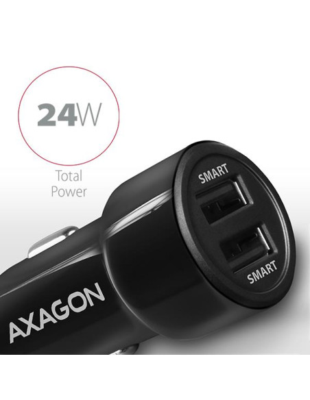 MOBILE CHARGER CAR USB 2PORT/24W PWC-5V5 AXAGON