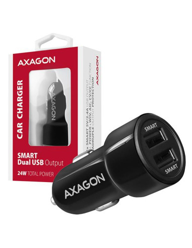 MOBILE CHARGER CAR USB 2PORT/24W PWC-5V5 AXAGON