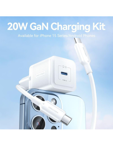MOBILE CHARGER WALL USB +CABLE/20W TZ-FEPB0-EU-01 VENTION