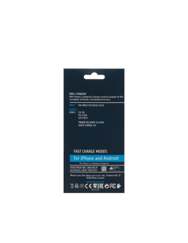 MOBILE CHARGER WALL/WHITE PS4101 W00 RIVACASE