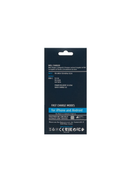 MOBILE CHARGER WALL/WHITE PS4101 W00 RIVACASE