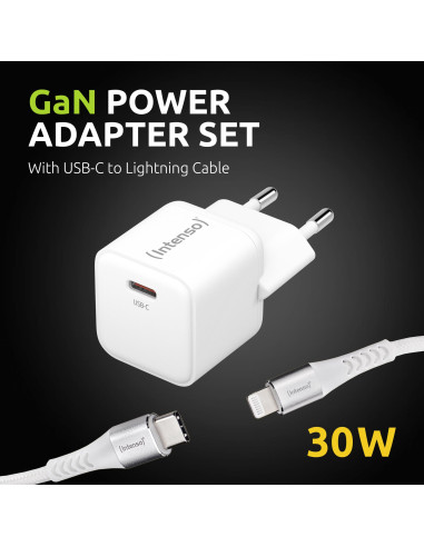 POWER ADAPTER USB-C GAN +C315L/7803052 INTENSO