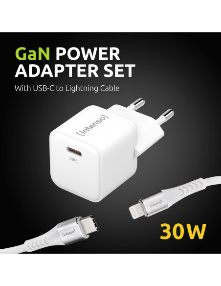 POWER ADAPTER USB-C GAN +C315L/7803052 INTENSO