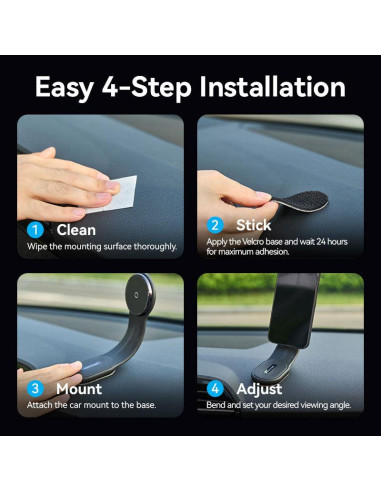 MOBILE CHARGER CAR MAGNETIC/WRL BLACK KSJB0 VENTION