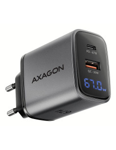 MOBILE CHARGER WALL USB 67W/GAN 2PORT ACU-PQ67D AXAGON