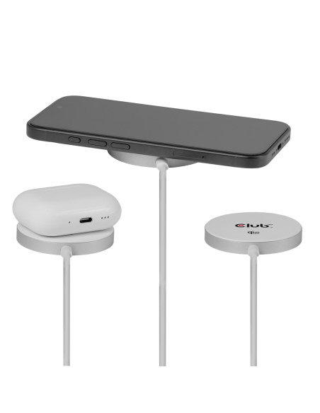 MOBILE CHARGER QI2 MAGSAFE/25W WH CAC-3026 CLUB3D
