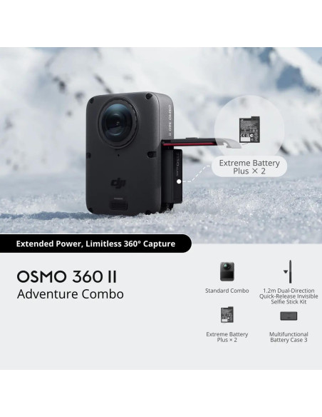 CAMERA OSMO 360 II ADVENTURE/COMBO CP.OS.00000636 DJI