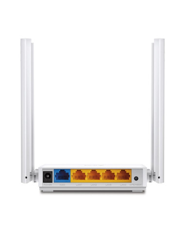 Wireless Router, TP-LINK, Wi-Fi 5 (802.11ac), Data speed 433 Mbit/s, Ethernet WAN Yes, Ethernet LAN Yes, 5xLAN ports, ARCHERC24