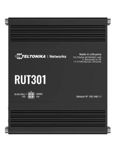 NET ROUTER 10/100M 5PORTS/RUT301 TELTONIKA