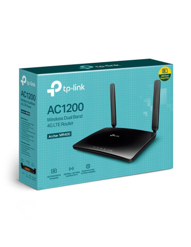 Wireless Router, TP-LINK, Router / Modem, 1200 Mbps, IEEE 802.11a, IEEE 802.11 b/g, IEEE 802.11n, IEEE 802.11ac, 3x10/100M, LAN