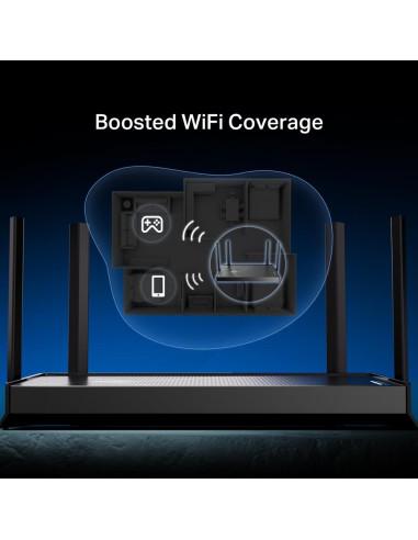 Wireless Router, TP-LINK, Wireless Router, 3600 Mbps, LAN WAN ports 1, Number of antennas 4, ARCHERBE230