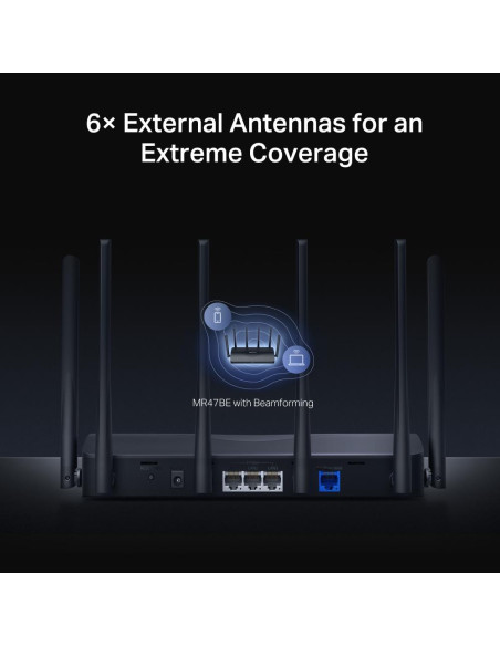 Wireless Router, MERCUSYS, Router, IEEE 802.11a/b/g, IEEE 802.11n, IEEE 802.11ac, IEEE 802.11ax, 3x2.5GbE, LAN WAN ports 1, Num