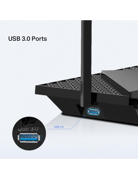 Wireless Router, TP-LINK, Wireless Router, 5400 Mbps, Wi-Fi 6, IEEE 802.11a, IEEE 802.11 b/g, IEEE 802.11n, IEEE 802.11ac, IEEE