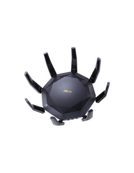 Wireless Router, ASUS, 6000 Mbps, Mesh, Wi-Fi 6, USB 3.1, 9x10/100/1000M, 1x10GbE, 1xSPF+, Number of antennas 8, RT-AX89X